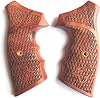 BMPL Hardwood New Taurus Model 85 856 M 85 M85 M856 .38 Special 2 2 inch Grips Hard Wood Smooth Finger Groove Handmade Handcraft