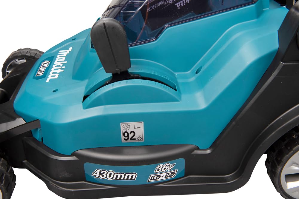 Makita Tondeuse 36 v (2 x 18 v) li-ION sans Batterie ni Chargeur - dlm432z