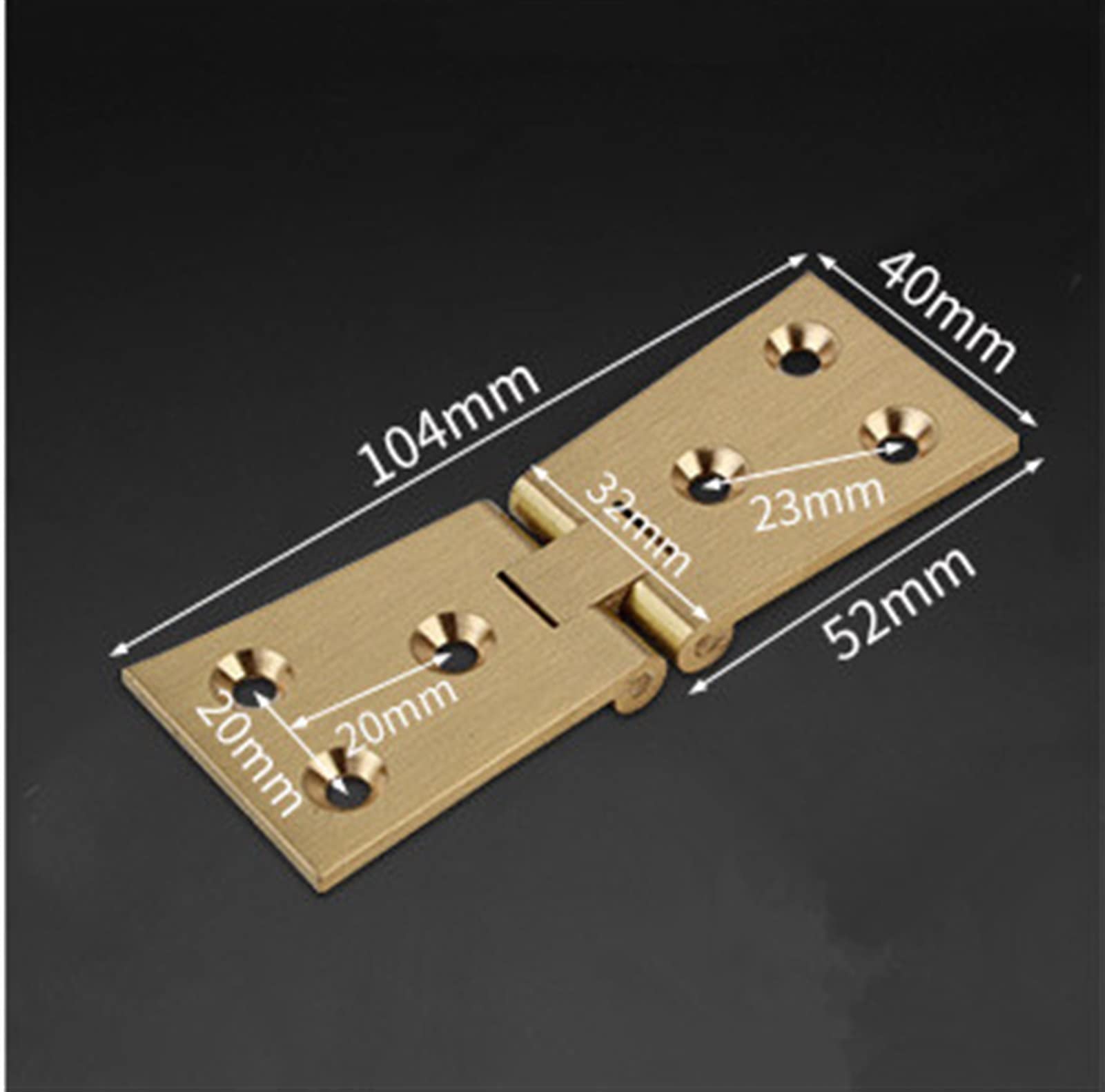 Nvsfzgiyg A Hinges Dining Table Round Copper Folding Hinge Flap Hidden Furniture Bookcase Home Cabinet Door Hardware Locks