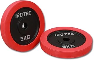 IROTEC(アイロテック)ラバープレート 穴径29mm レギュラータイプ/ダンベル バーベル 筋トレ 筋トレ器具