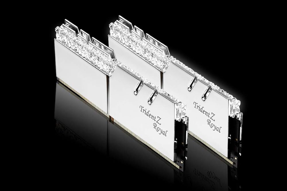 G.SKILL Trident Z Royal Series, 16GB (2 x 8GB) 288-Pin DDR4-4800MHz Desktop Memory Model with CL18 thumbnail 3