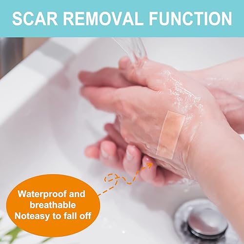 Miniatura 7 de Hojas de silicona para cicatrices (1.6 x 150 pulgadas - 3.8 M), cinta de silicona suave de grado médico, tiras de cicatrices, rollo de cicatrices,