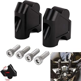 Motorrad-Lenkererhöhungen, Klemmhalterung, für Z750 Z 750 2004-2011 Z1000 Z 1000 2007-2009, Schwarz