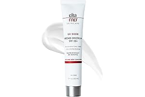 EltaMD UV Sheer Face Sunscreen: Enhanced Facial Sunscreen with SPF 50+