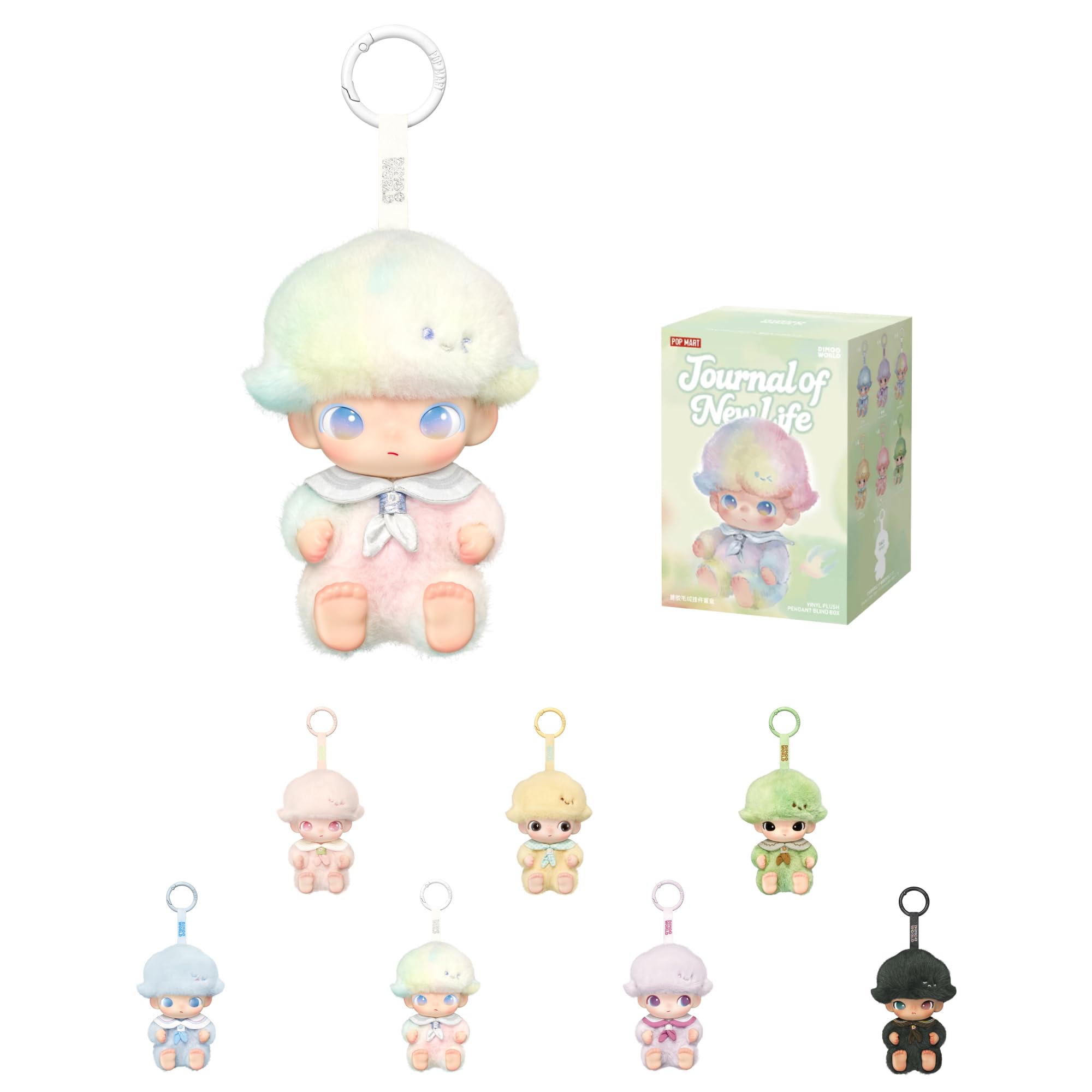 Amazon | POP MART DIMOO Journal of New Lifeシリーズ - ビニール