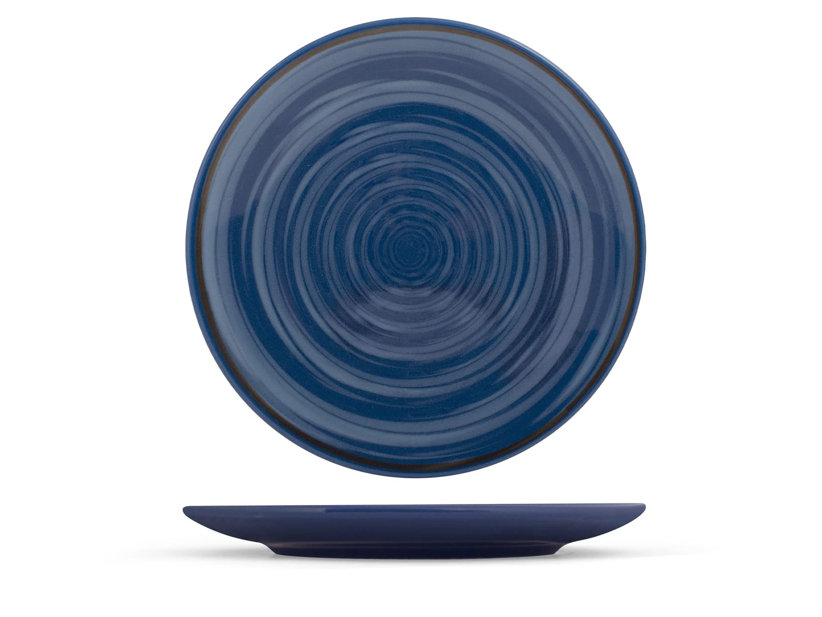H&H 1536201 Stoneware Coupe Maracuja Dinner Plate, 26 cm