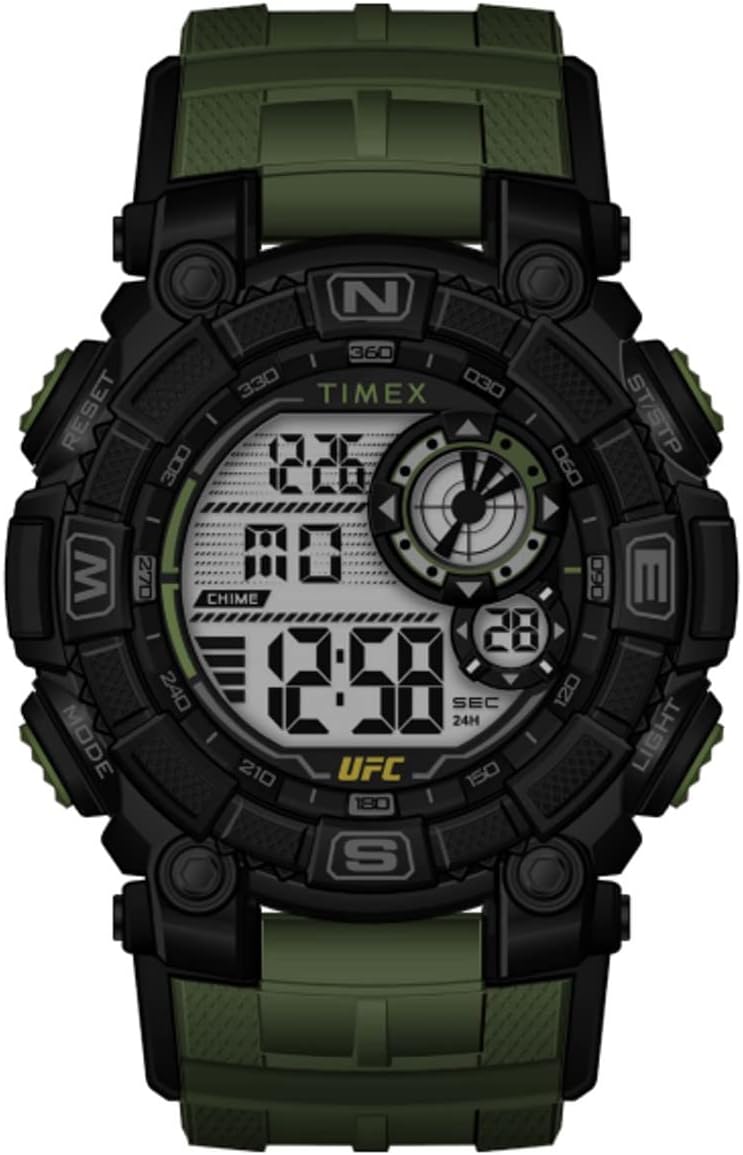 Men's Digital Watch with a Plastic Strap UFC Redemption