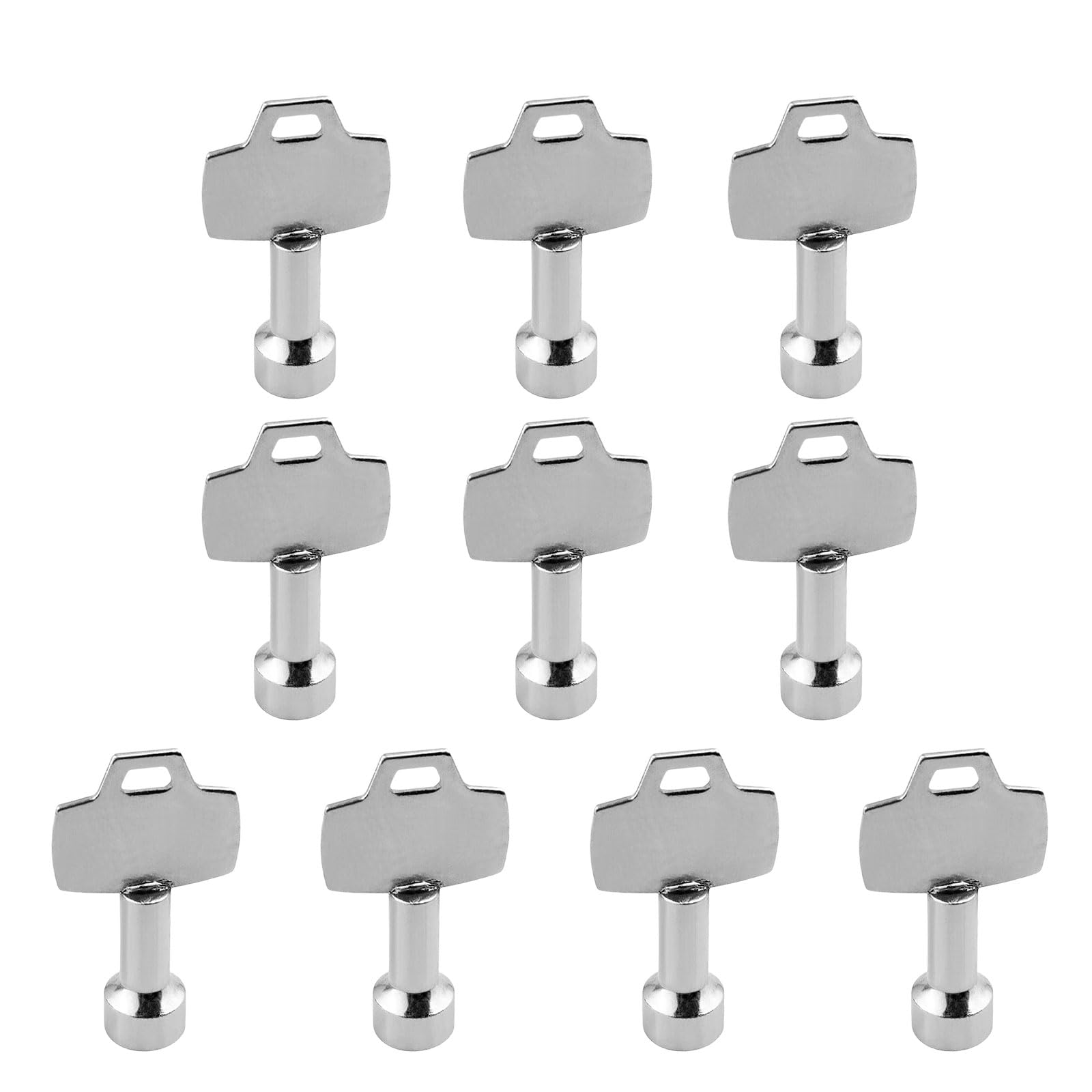 LIUZIKUN 10Pcs Universally Triangular Socket Spanner for Cabinets and Utility Box Multifunctional Utility Wrench Tool