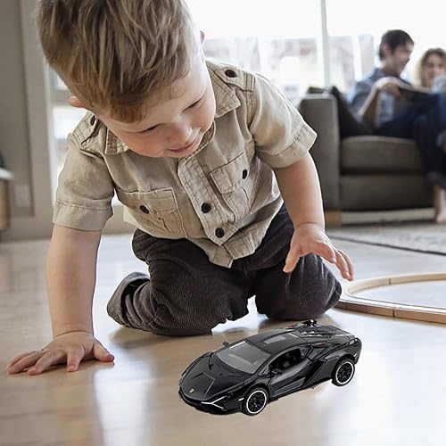 Miniatura 7 de IYEAM Lambo Sian FKP3 - Auto de juguete fundido a presión con luces y sonido, auto de juguete para niños a partir de 6 años (azul)