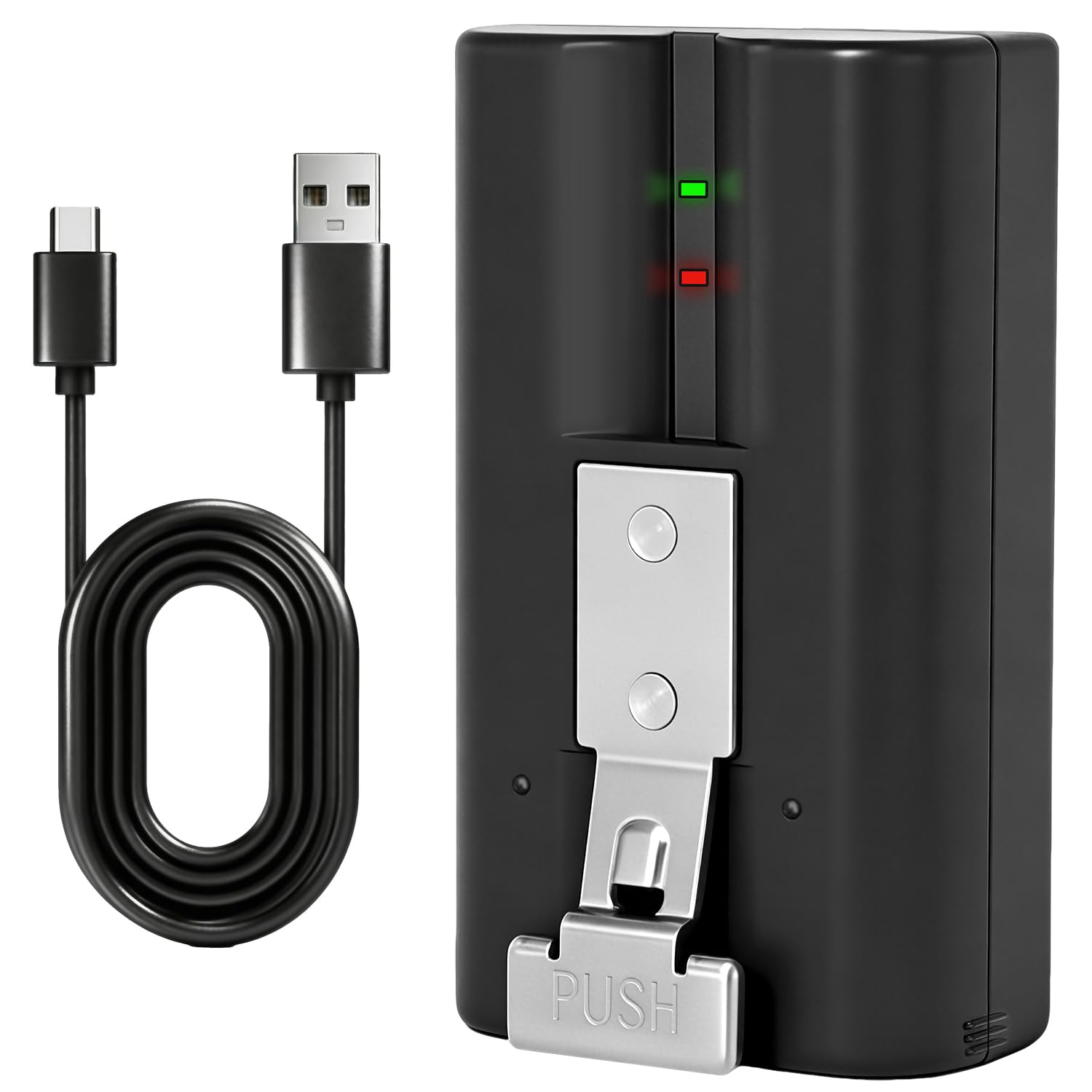 (Lot de 1) V4 Ring Batterie 6040mAh 3.65V, Compatible avec Les caméras Ring Doorbell Camera 2/3/4/3 Plus, Stick Up Camera (2e et 3e génération), Spotlight Cam et Peephole Cam