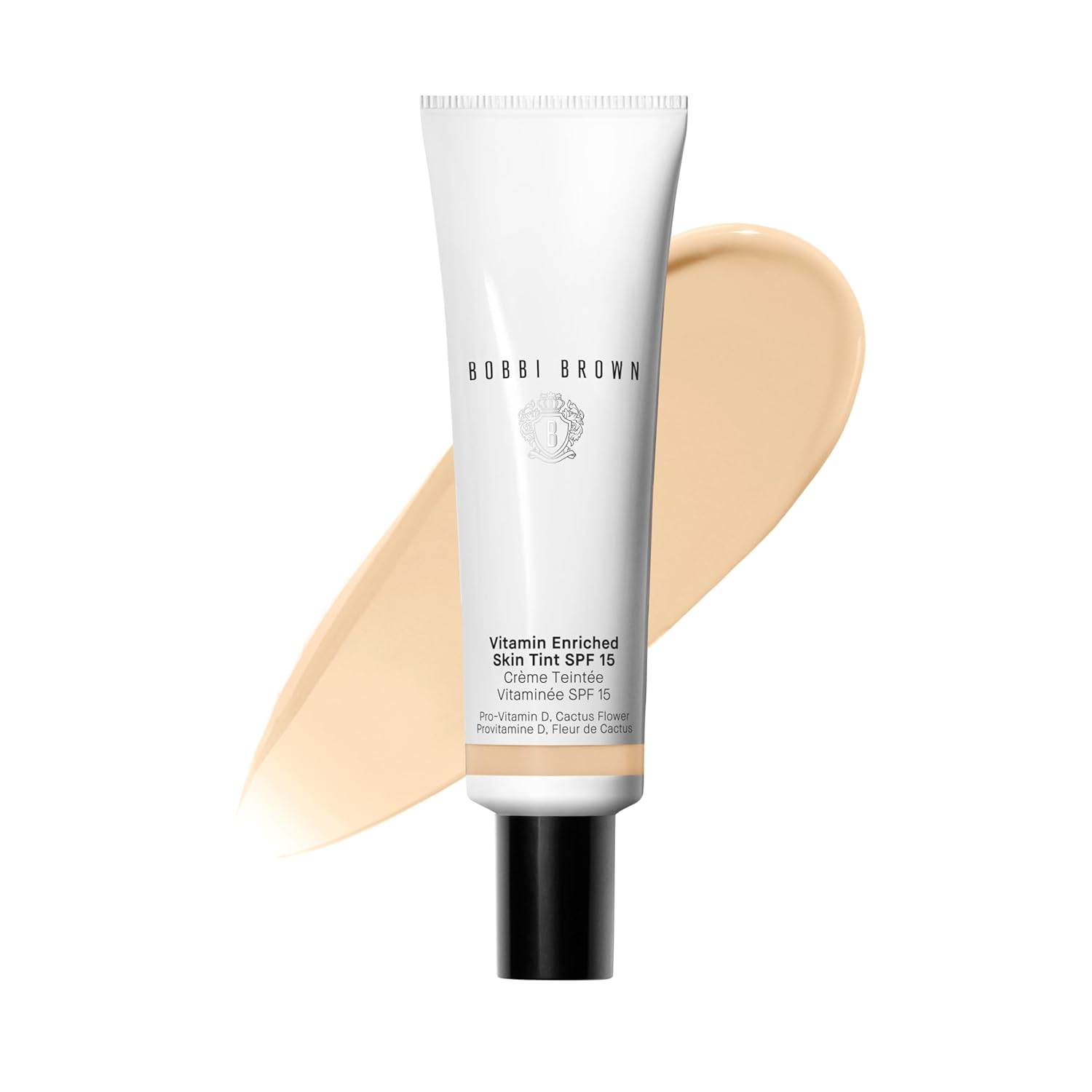 Bobbi Brown Vitamin Enriched Skin Tint SPF 15 | Broad Spectrum SPF Skin Tint | Hydrating Tinted Moisturizer | Vitamins B, C, & E, 1.7 Fl Oz