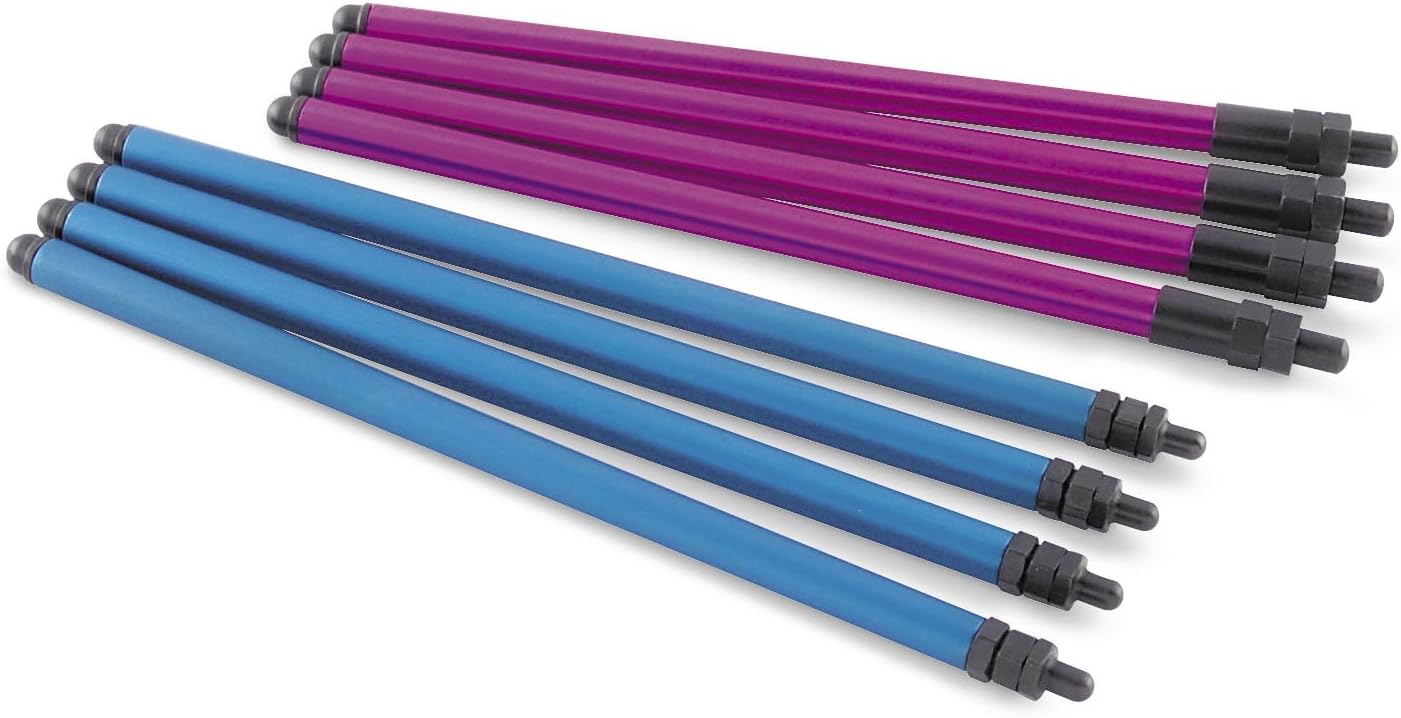 Andrews Adjustable Pushrods Chromoly for Harley Shovelhead, Push Rods