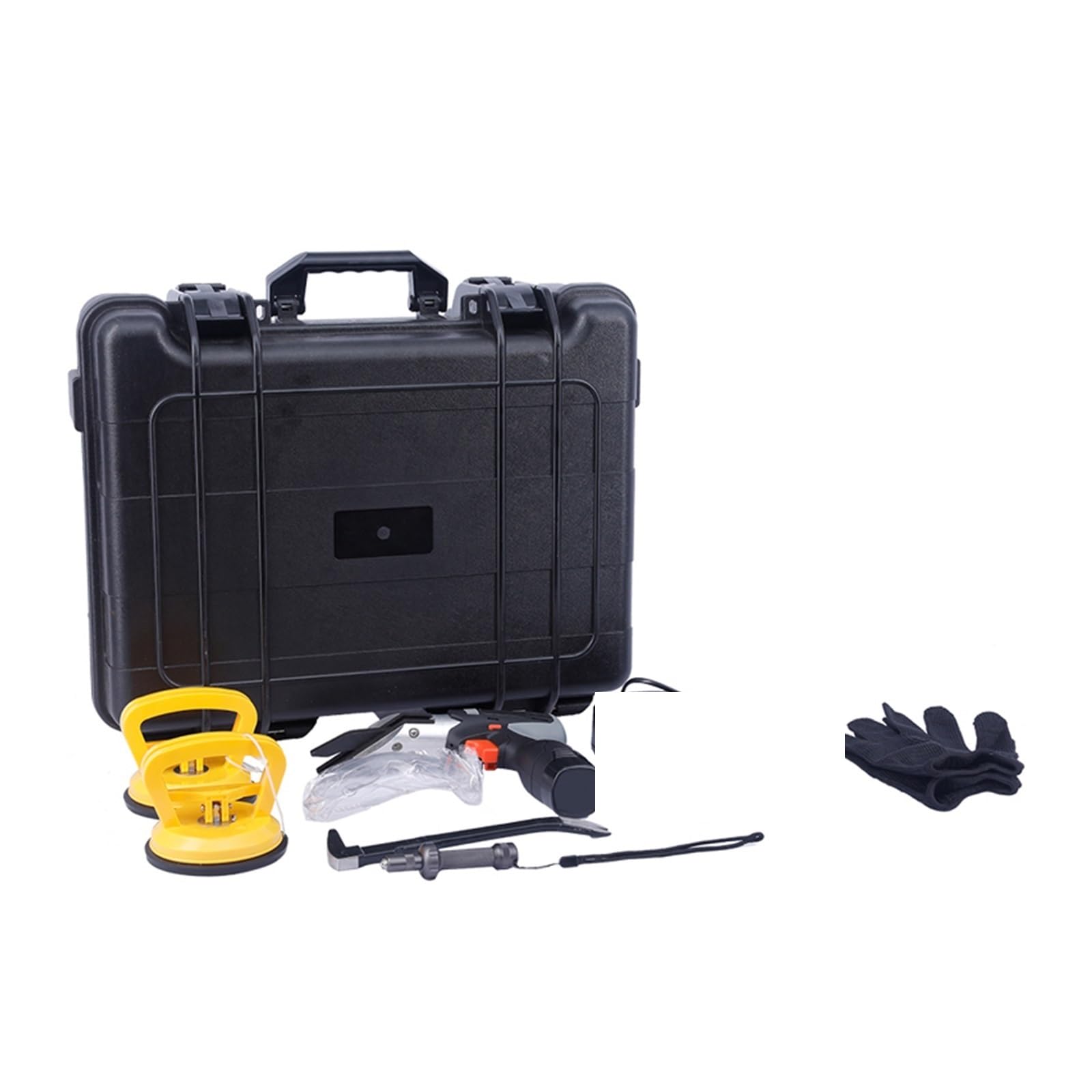 Cortador de Parabrisas portátil, Martillo de Seguridad for Coche, Kit de Herramientas de Escape de Emergencia, Cortador eléctrico for Ventana de Coche, rompecristales, Fuerte Succión