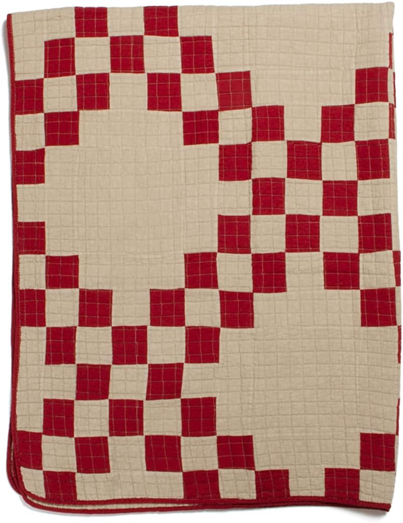 キャメル BASSHU パッチワーク キルト ブランケット ラグ ペンドルトン