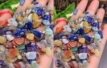 ★一周年記念★感謝の390円♡【ミックス天然石パワーストーンさざれ石】❤️ Amazon.co.jp: 浄化 さざれ 500g 天然石 パワーストーン 各種 5-15mm