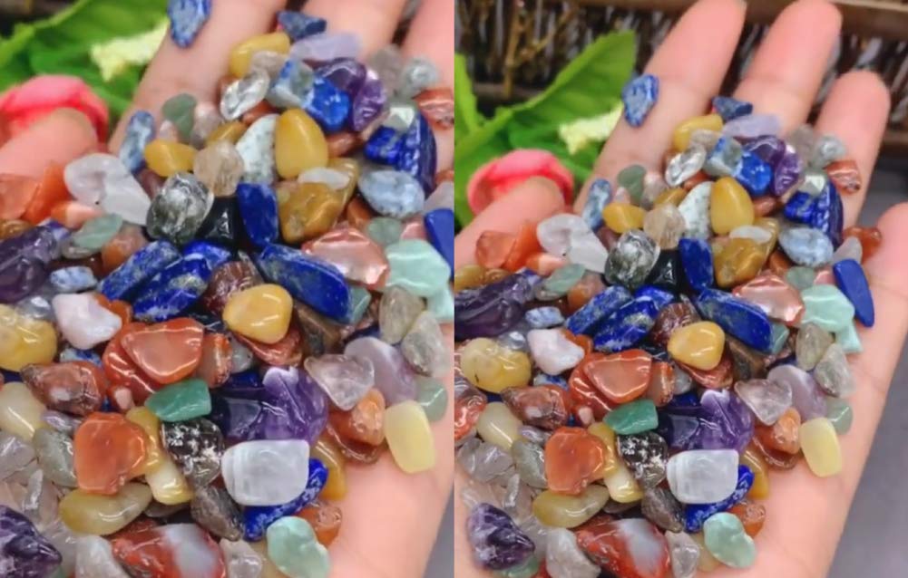 Amazon.co.jp: 浄化 さざれ 500g 天然石 パワーストーン 各種 5-15mm