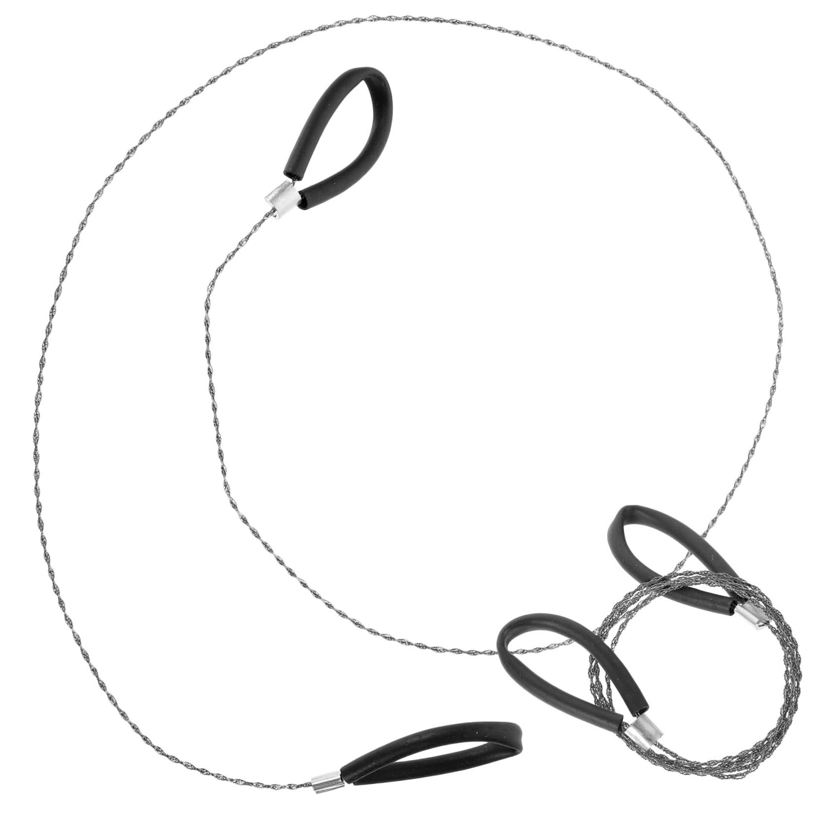 BESPORTBLE 2pcs Wire Saws for Outdoor Survival Wire Survival Chainsaws Portable Pocket Chainsaw for Camping