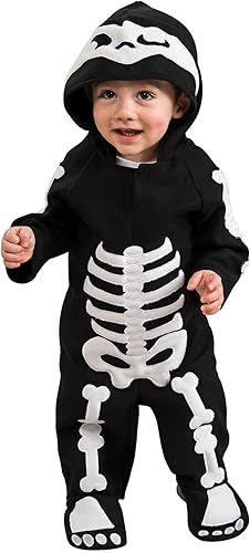 Disfraz de esqueleto Rubie 's, mameluco bebé