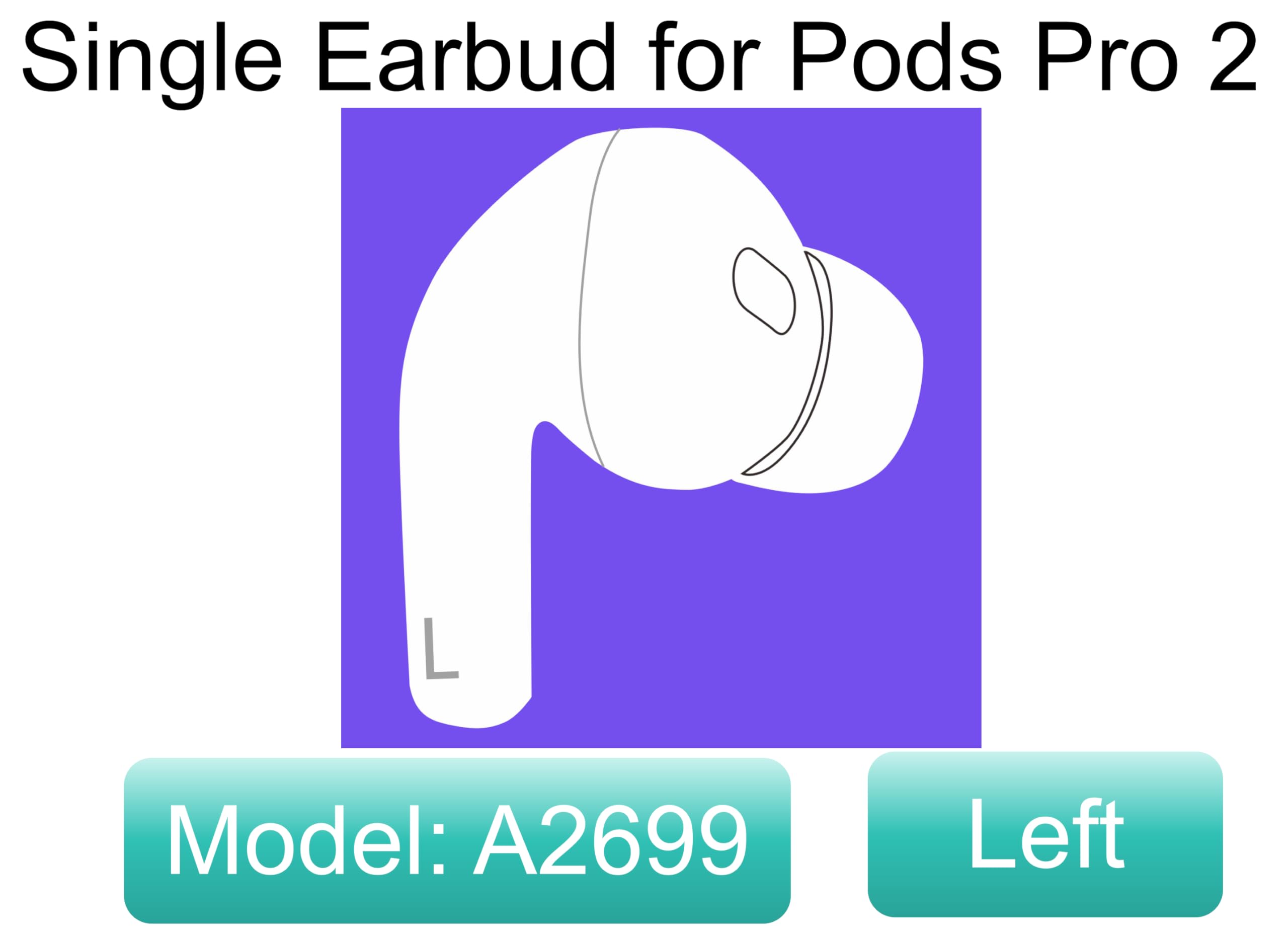 Amazon.com: OEMA2699 Single Left Earbuds Replacement for