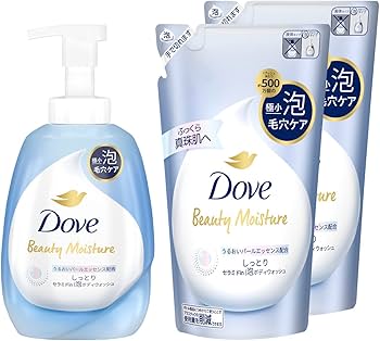 Amazon | Dove(ダヴ) ビューティーモイスチャー 泡ボディウォッシュ