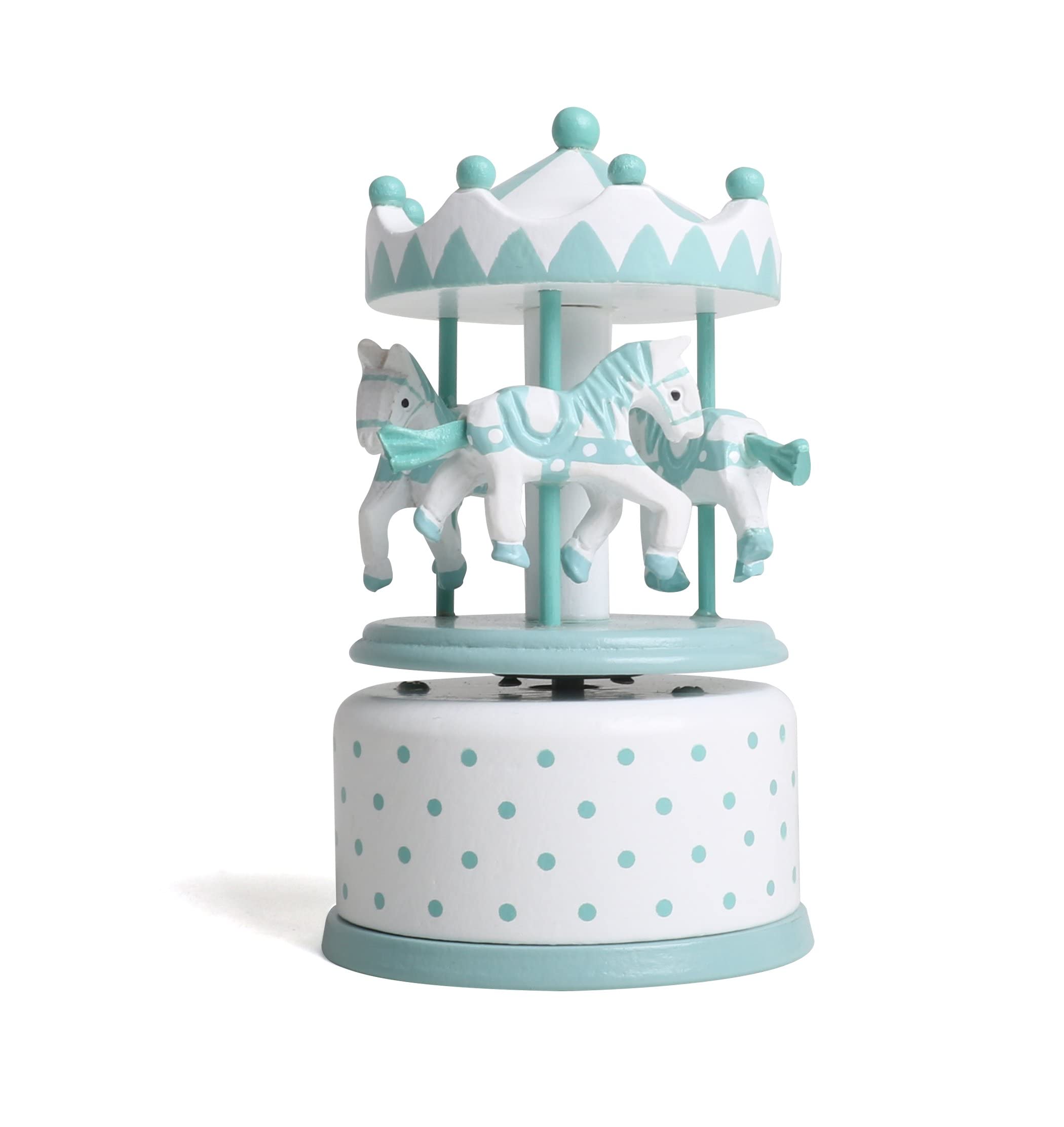 Wooden Game mwsj, carousel - Blue