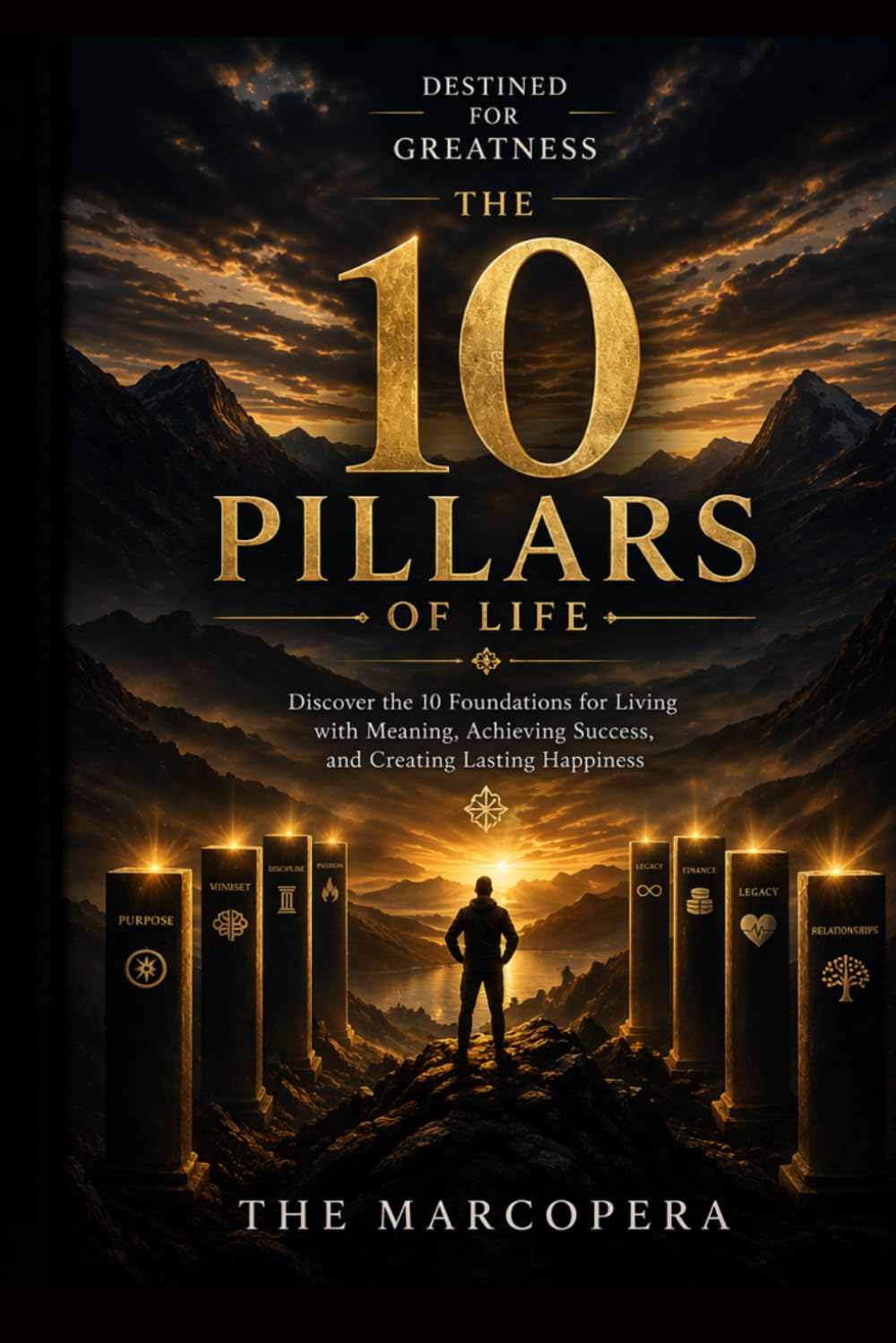 DESTINED FOR GREATNESS — The 10 Pillars of Life: Discover the 10 Foundations for Living with Meaning, Achieving Success, and Creating Lasting Happiness