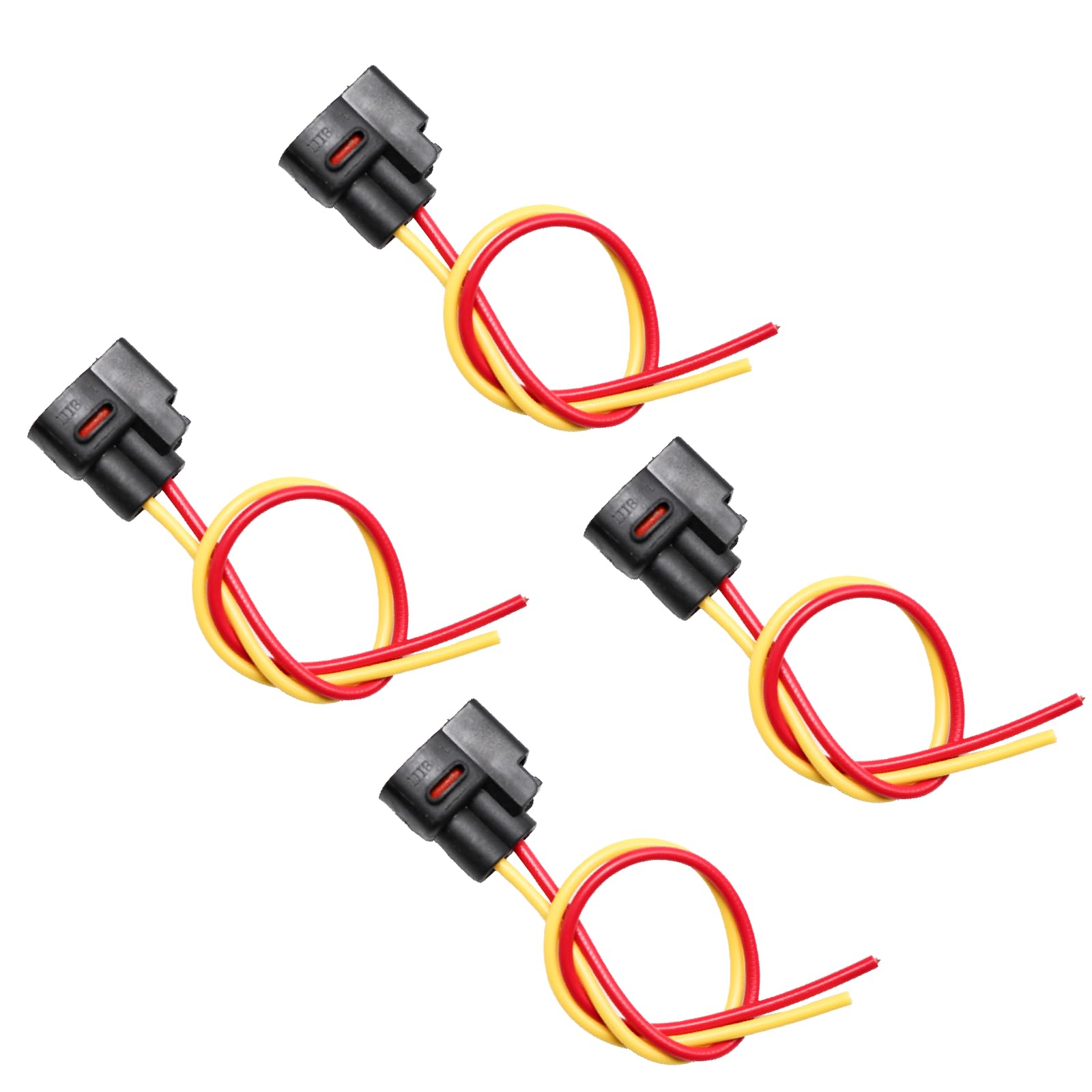Connecteur Bobine d'allumage 22448-00QAC Compatible avec Clio II Scénic II Logan Sandero Micra K12 224333529R
