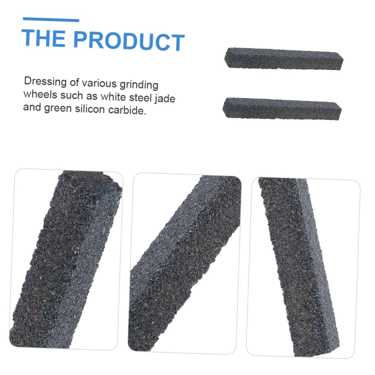 ERINGOGO 2pcs Silicon Carbide Dressing Stones Grinding Wheel Truing Tools for Chlorinated Silicon Wheels Abrasive Sharpening Sticks for Masonry Stone