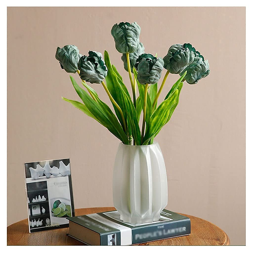 XDLEDMKIZ Artificial Flowers Artificial Flowers Floral Desktop Bedroom Hotel Decorations Simulation Parrot Tulip Floral Living Room Exhibition Hall Shooting Props Fake Flowers