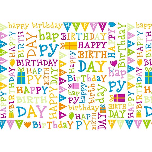 Susy Card 40029009 bedruckte Geschenkfolie, 1,5m, 1 Stück