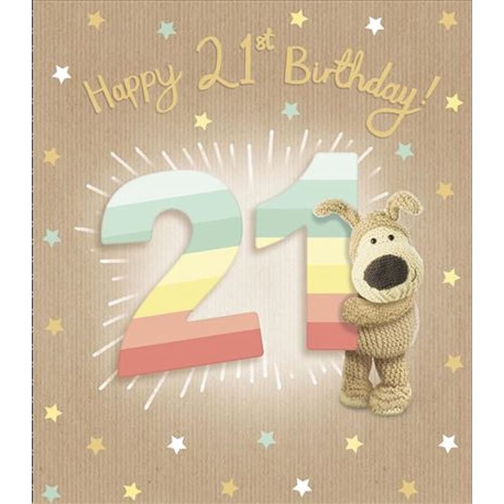 Muttertagskarte Von UK Greetings – Boofle Klettert Eine Leiter Zum Herzkranz | Süße Karte Für Ehefrau & Mama