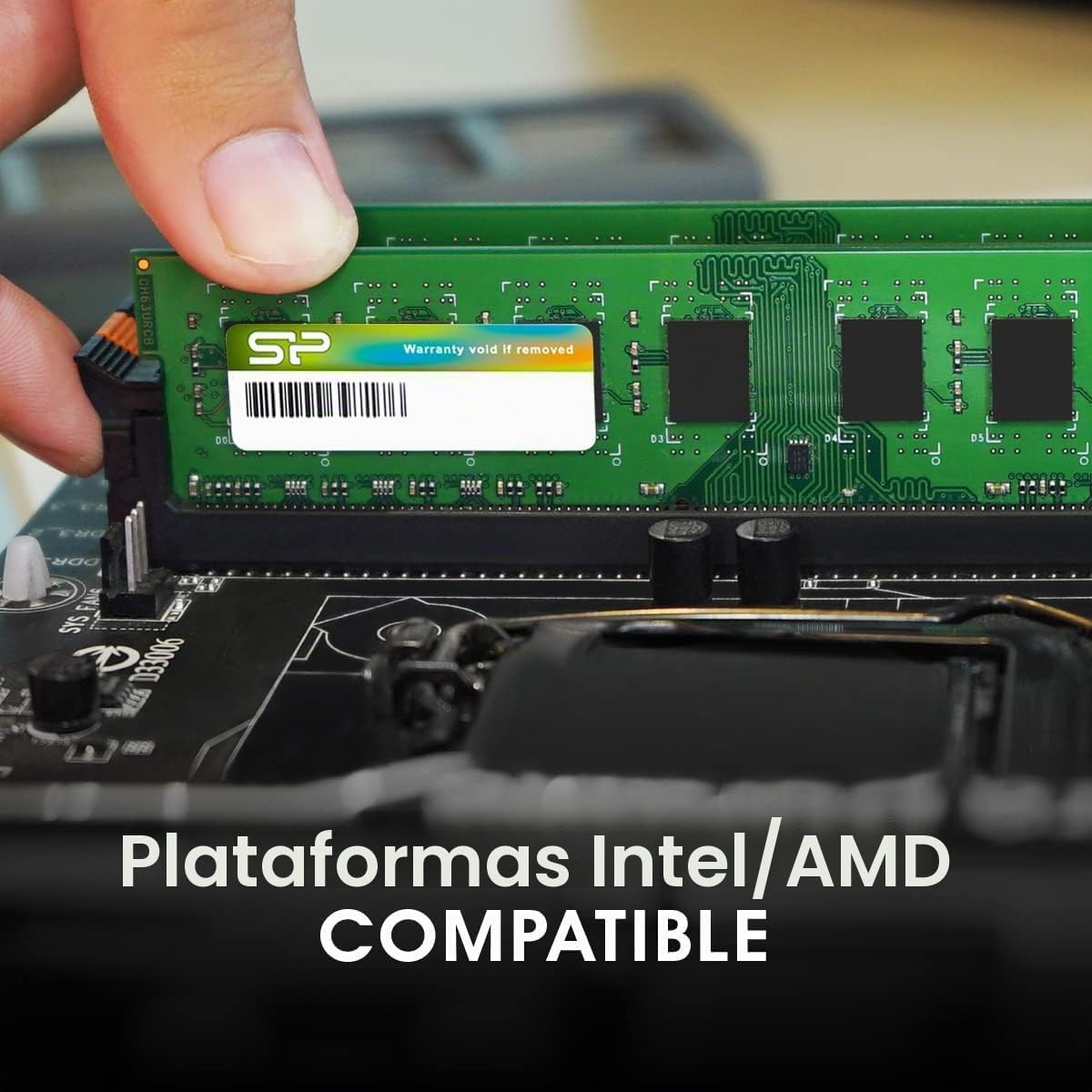 Silicon Power DDR3 16 GB (2 x 8 GB) 1600 MHz (PC3 12800) 240-pin CL11 1,35 V/1,5 V Unbuffered UDIMM PC Computer Desktop Memory Module RAM Upgrade