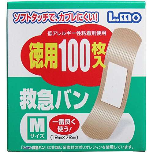 エルモ救急絆創膏 Mサイズ 100枚入