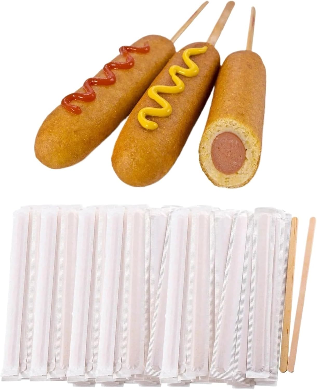 Stir Sticks For Coffee Bar 500pcs Wooden Stirrers For Tea Coffee Disposable Stirrer Sticks Round Head Stick Bar Supplies(15cm-round)