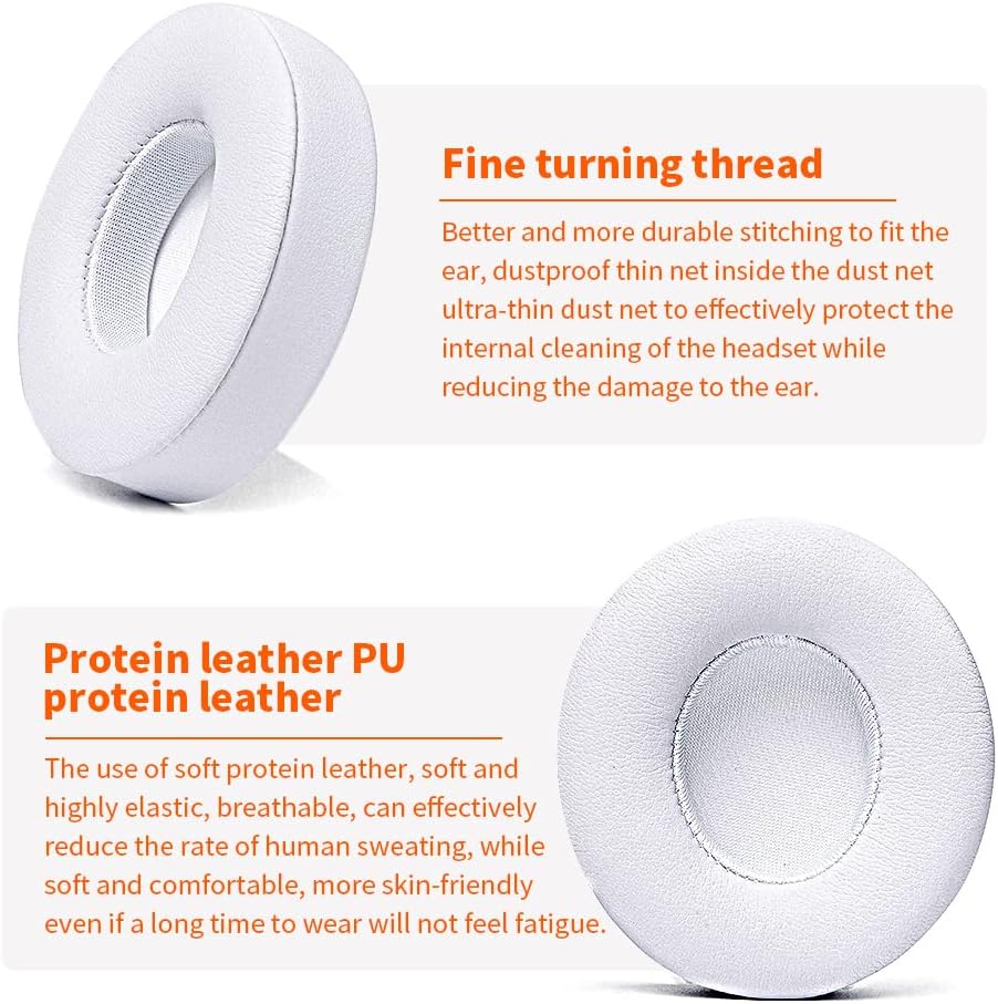 イヤークッション交換用 Beats Solo 3 極厚 Beatsヘッドホンカバー イヤークッション Beats Solo 2交換用