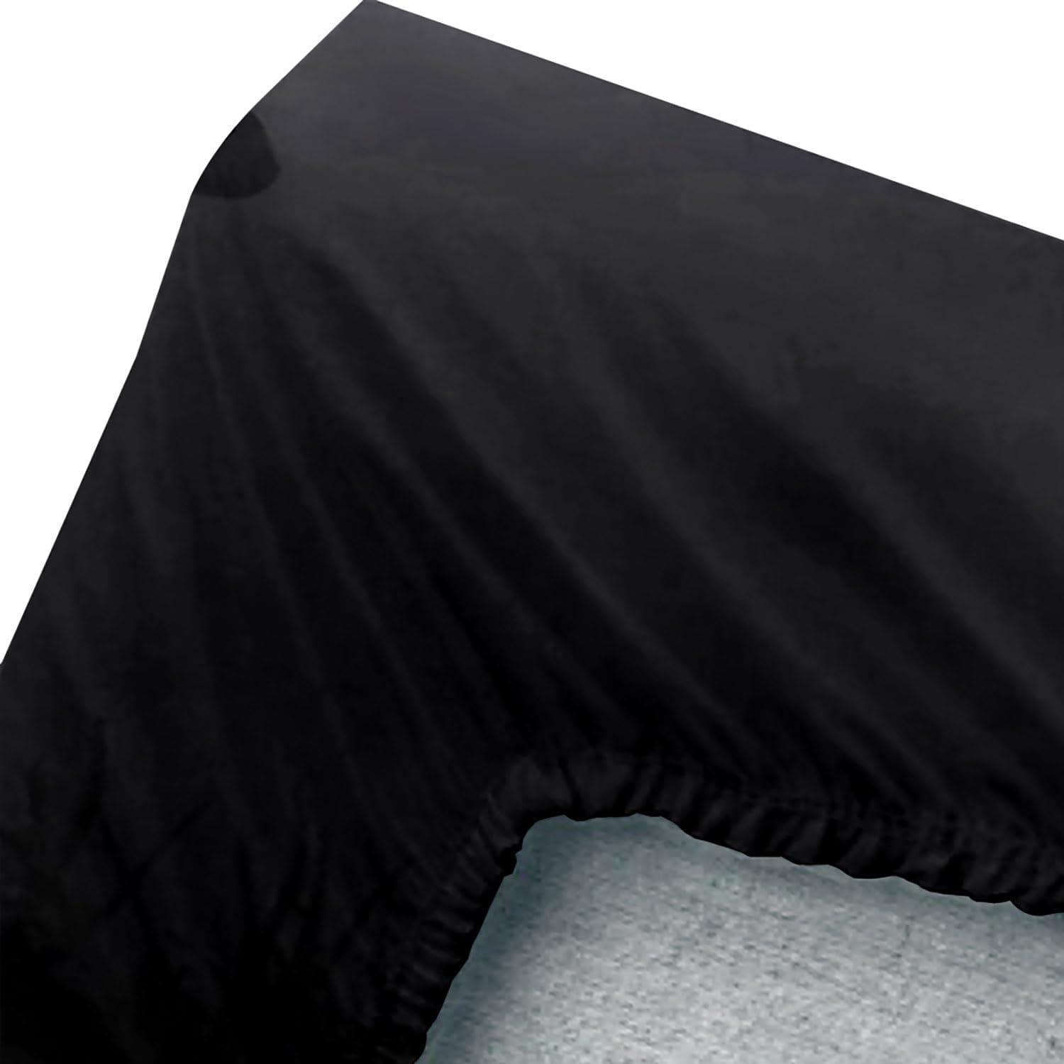 AILONEN Goth Skull Bedding Set King Size for Boys,Kids Black Skull Fitted Sheet + Flat Sheet + 2 Pillowcases,16" Deep Pocket Terror Death Moth Skeleton Bed Sheet Set