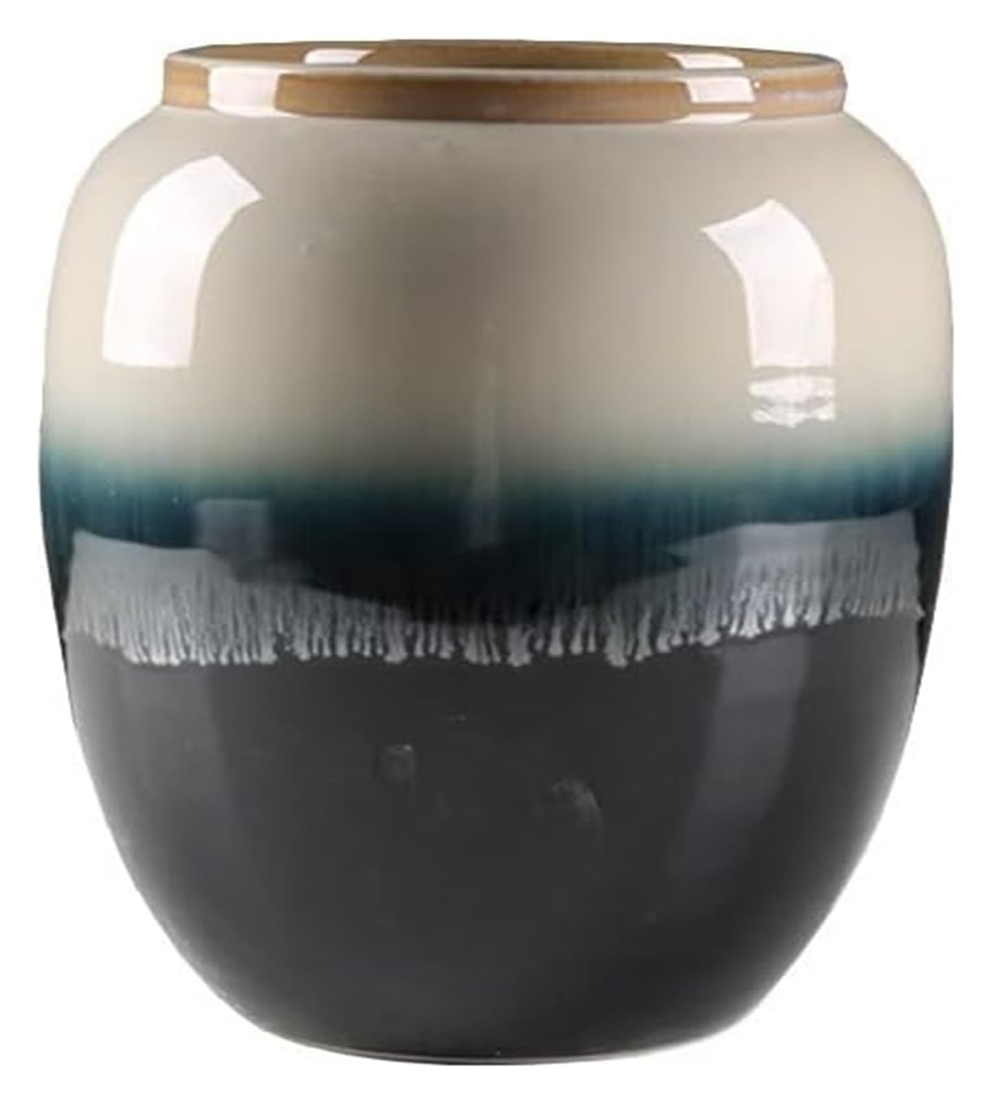 SnamicE Vase Tabletop Decorative Vases Ceramic Vase Floor Vase Hydroponic Plant Dried Flower Vase Decoration Vase Dining Table Center Vase Flower Vase for Modern,