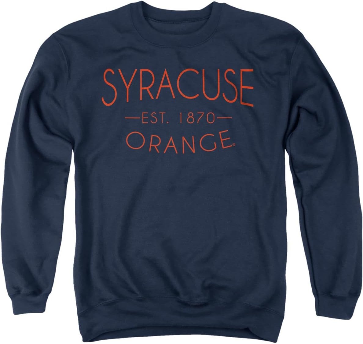 Syracuse University Official Simple Unisex Adult Crewneck Sweatshirt