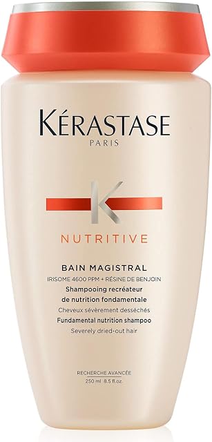 Kérastase Nutritive, Nourishing & Conditioning Shampoo, For Severely Dried-out Hair, With Irisome Complex, Bain Magistral, 250ml