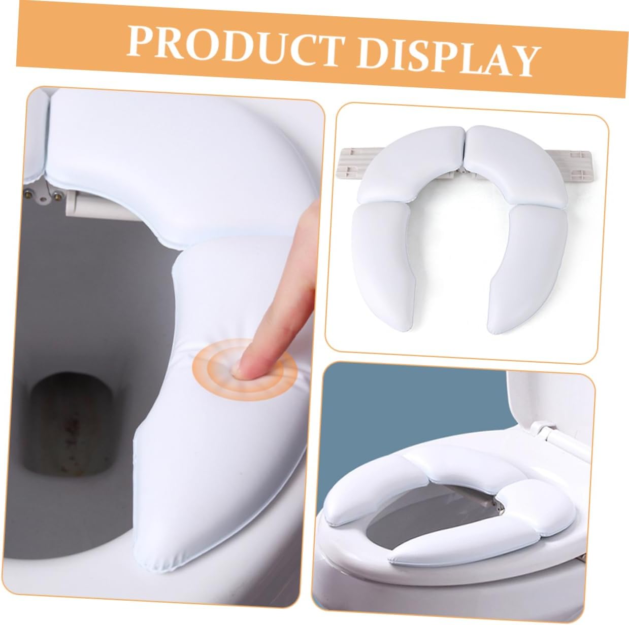 ERINGOGO Boy Girl's Potty Seat Boy Girl Training Toilet Seat Pad Travel Accessory Padded