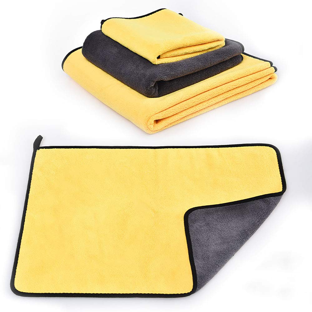 Serviette de Chien pour Chien Ultra Absorbante pour Chiens et Chiots, Serviette de Bain en Microfibre à Séchage Rapide