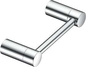 Moen YB0408CH Align Pivoting Double Post Modern Toilet Paper Holder, Chrome