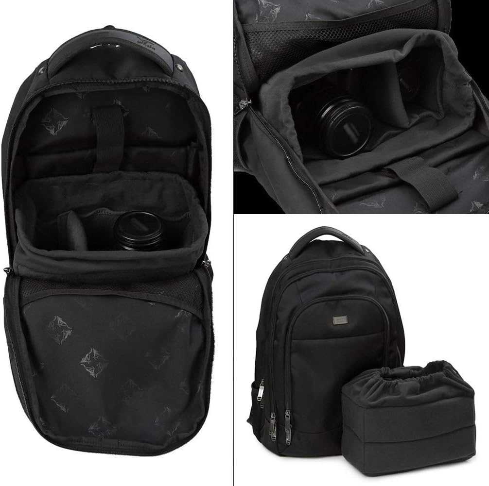 Koolertron Shockproof Camera Photo Bag for SLR TLR Camera Insert Partition Padded Case,Can be Put Directly Into the SLR Camera Bag With Freely Adjustable Compartment - Image 5