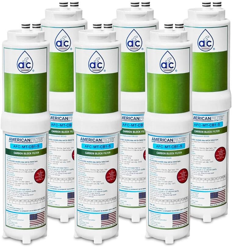 American Filter Company® #AFC-MT-CB1-S, Compatible with Arctic Pure Plus AR1000P, Arctic Pure Plus AR-1000-P, Arcticpure Plus AR1000p Filter Cartridge - 3 Filters