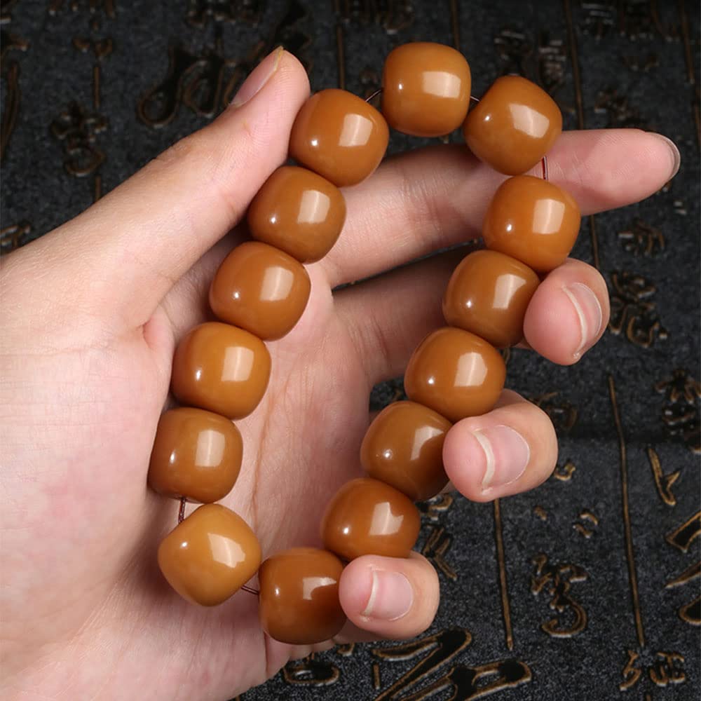 Bracciale con Perline di radice Bodhi