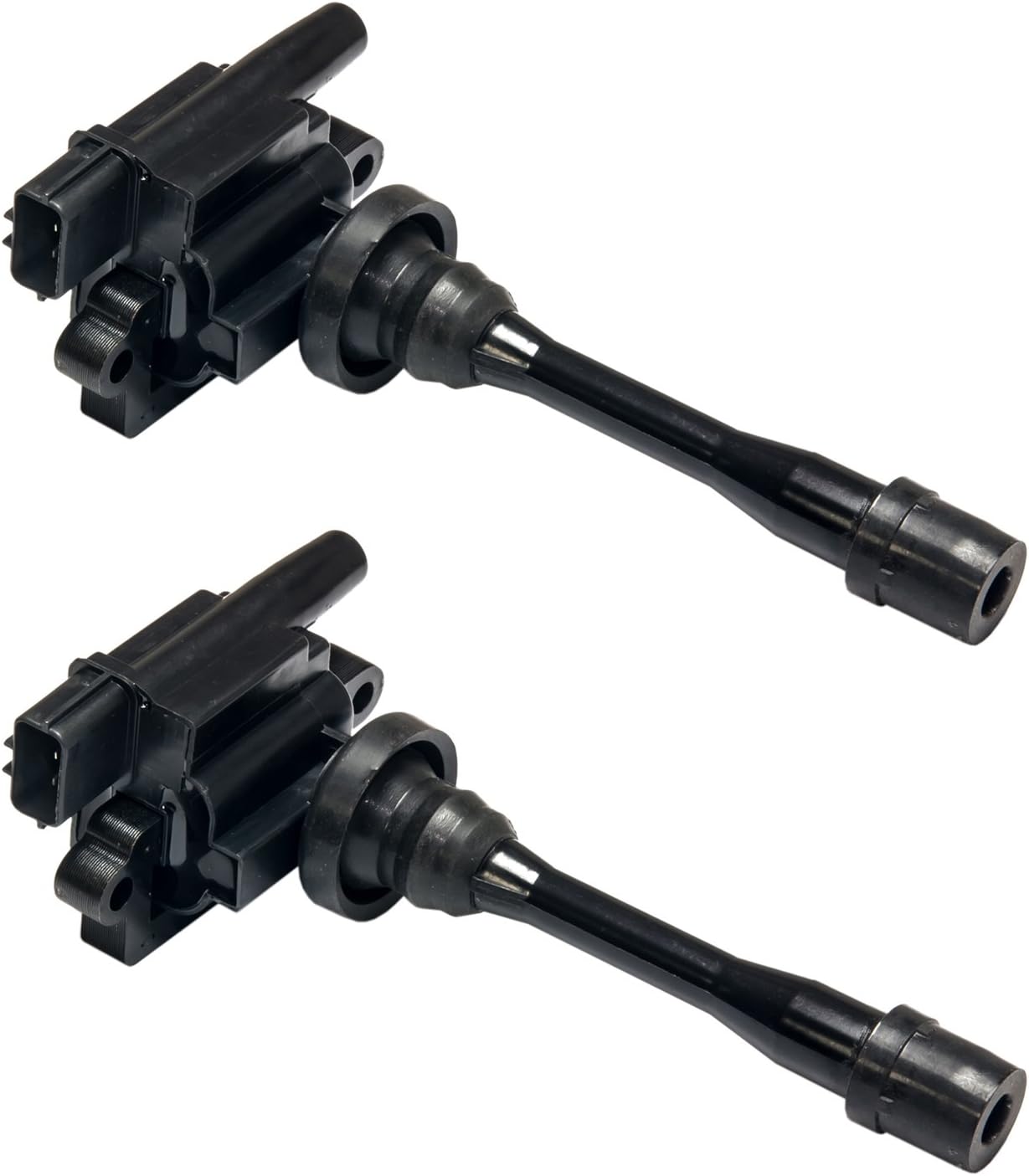 MAS Set of 2 Ignition Coils Pack Compatible with Dodge Stratus Chrysler Sebring Mitsubishi Eclipse Galant Lancer Mirage Outlander Replacement for UF295 C1257 UF141