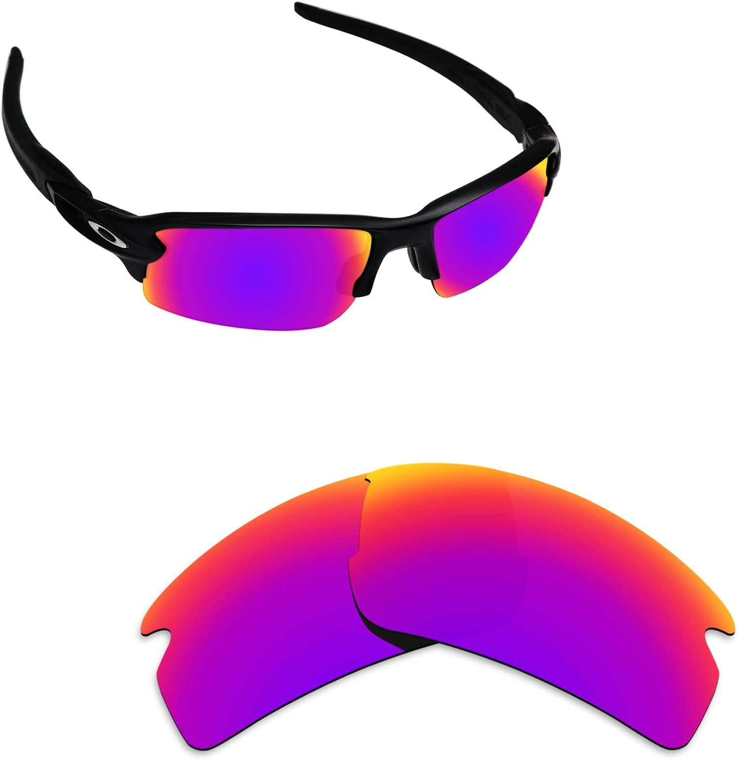Alphax Polarized Replacement Lenses/Accessories for Oakley Flak 2.0 OO9295 - Multiple Options