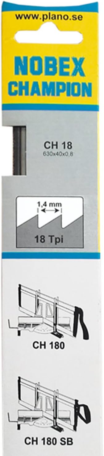 Nobex Ch18 Spare Blade (630x40)18 Tpi - Pvc