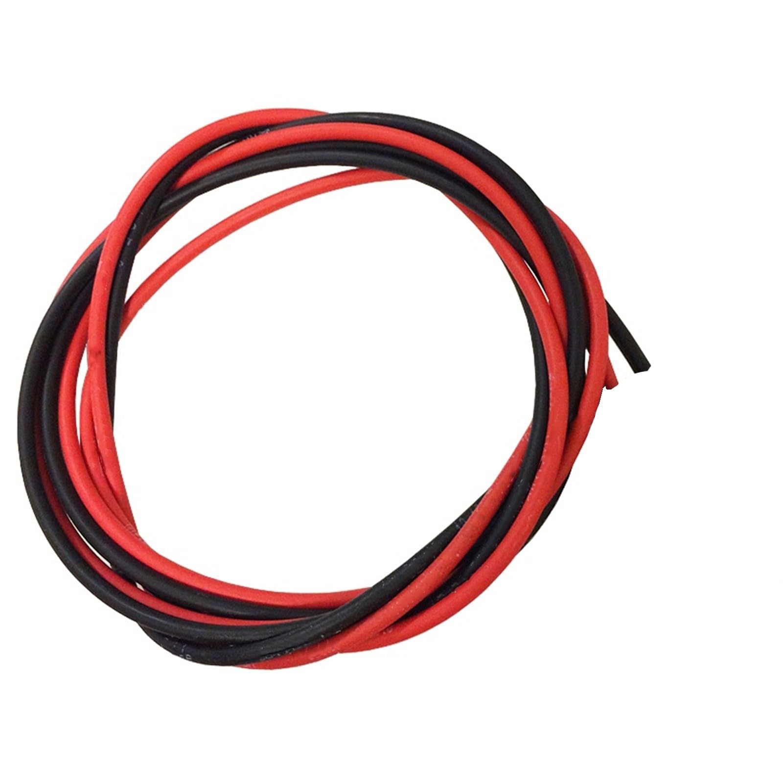 Outdoor Extension 6mm2 4mm2 2.5mm2 Solar Cable 10AWG 12AWG 14AWG Solar Panel Extension Cable Black and Red Copper Wire Solar sheathed(2Meter,14AWG-2.5mm2)