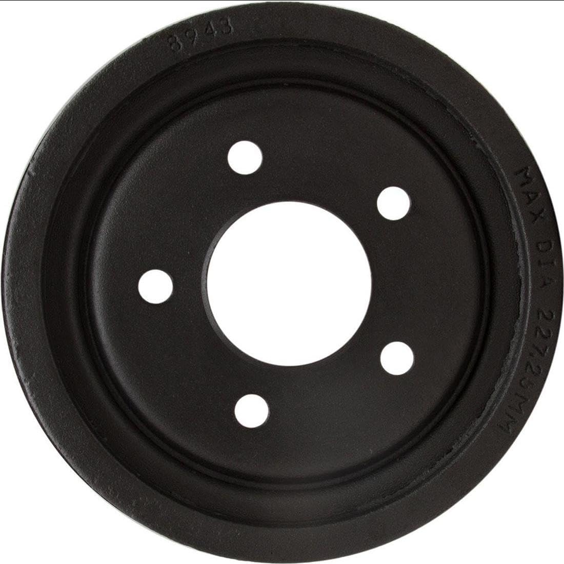 Brake Shoe Drum Drum Brake Hardware Kit for Oldsmobile Cutlass Ciera 1991 1992 3.3L V6 Plain Drums; Sedan;Rear